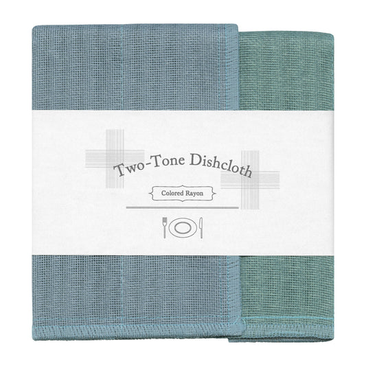 Two-Tone Dishcloth - Ocean