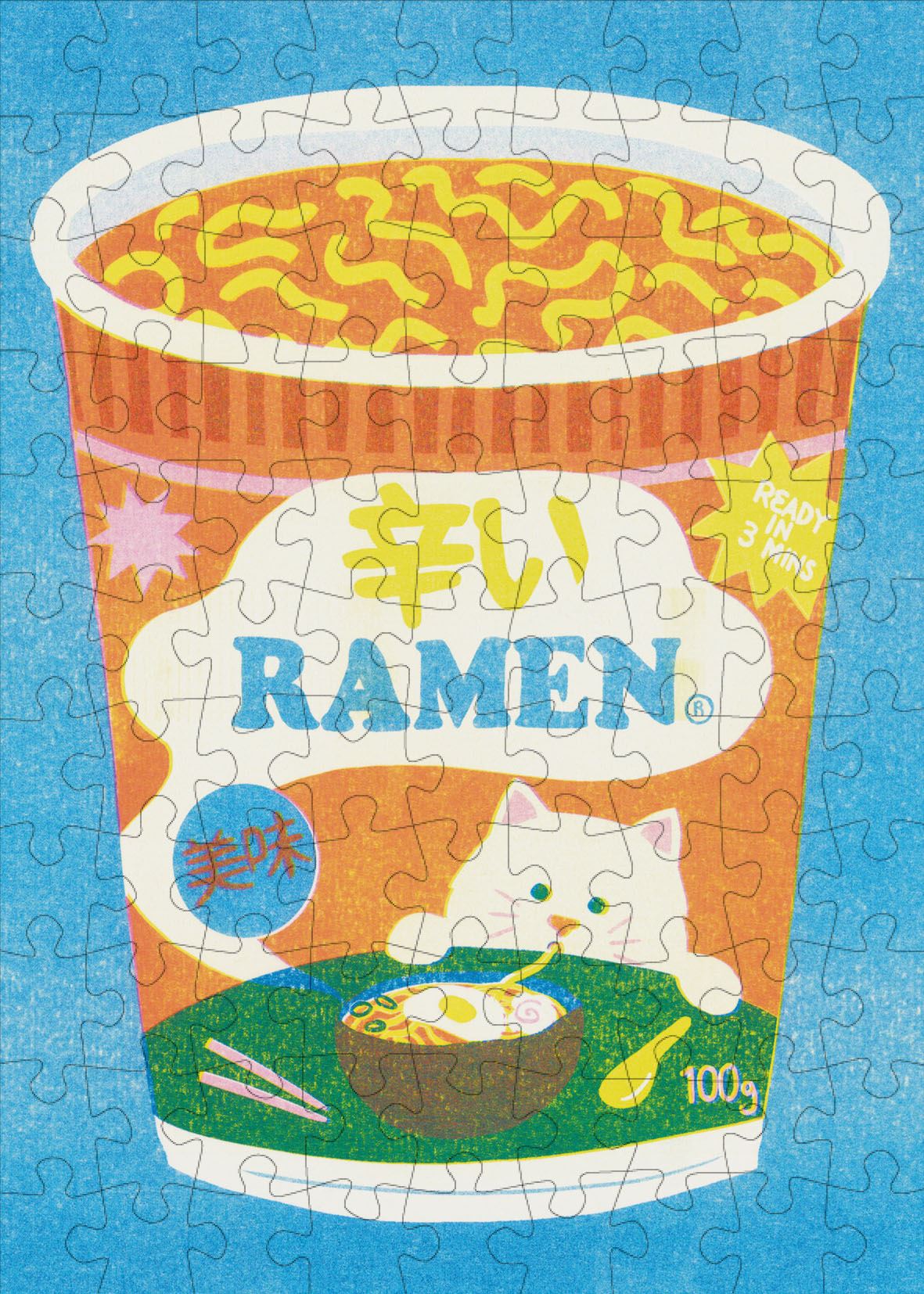 RAMEN 99 PIECE MINI JIGSAW PUZZLE