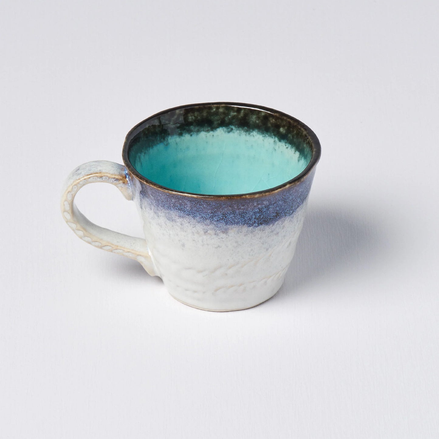 Sky Blue mug with handle 9cm