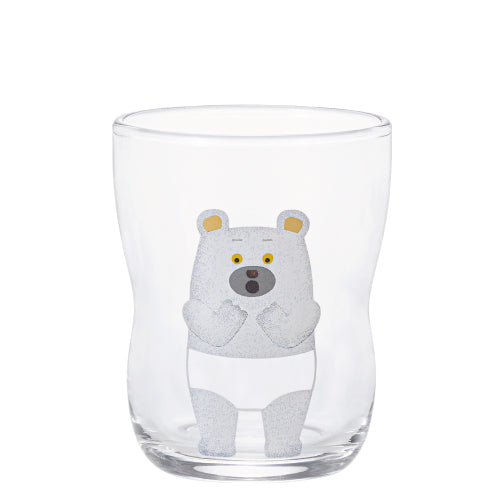 Small 'Tupera' Underwear Bear kids glass boxed 7.5cm