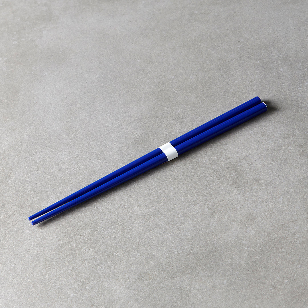 Ultramarine Blue & White Chopsticks 23cm