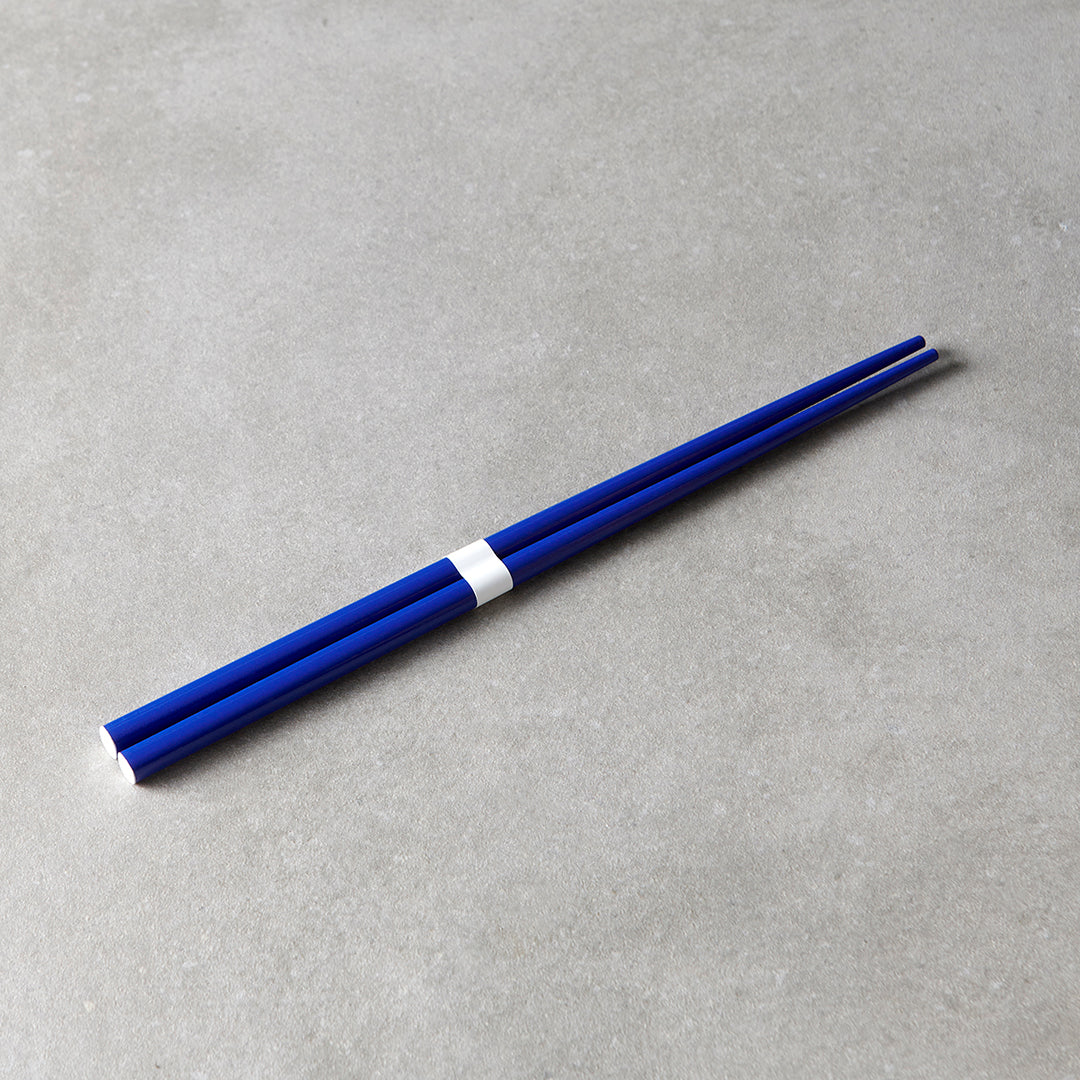 Ultramarine Blue & White Chopsticks 23cm