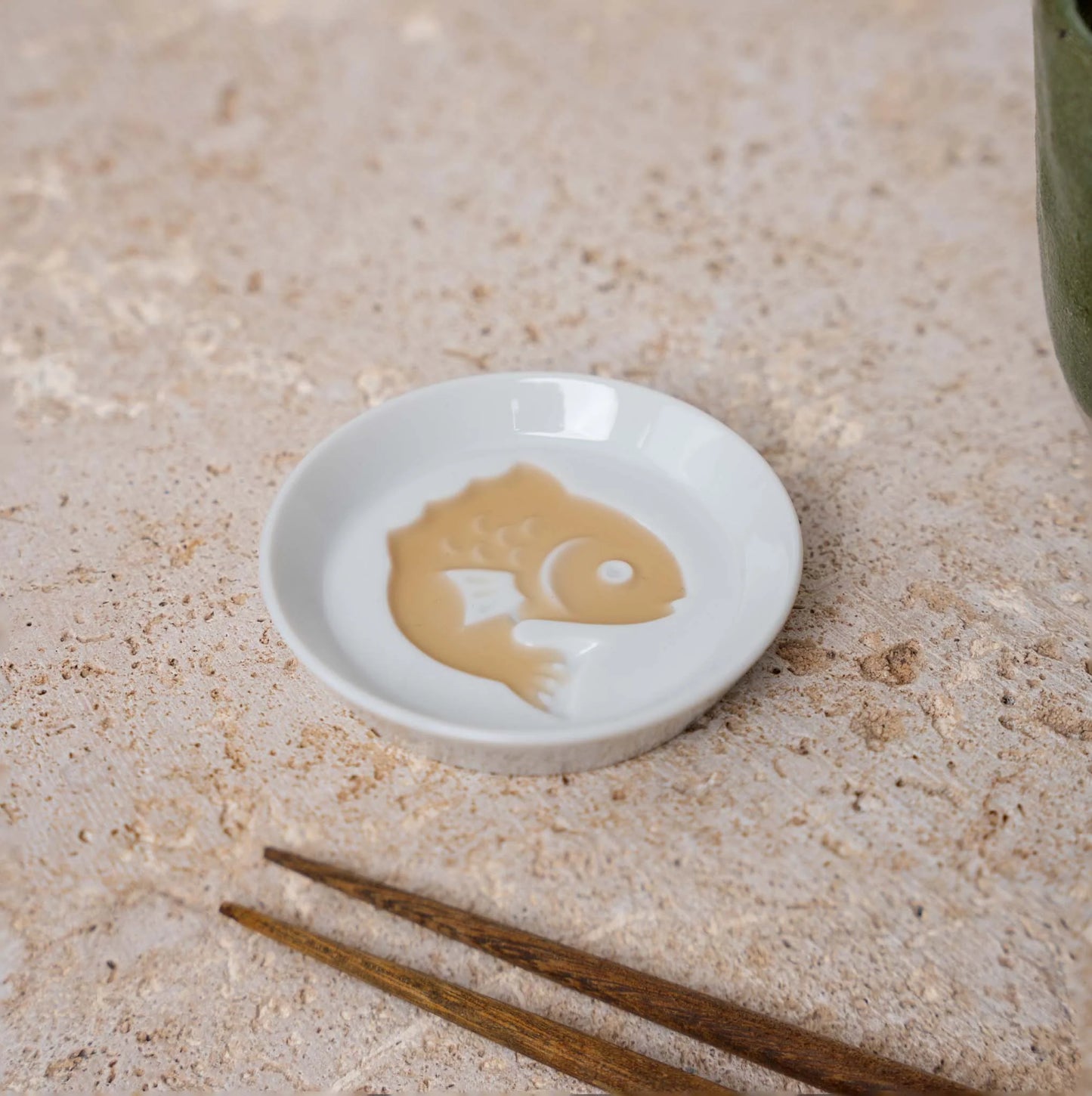 Silhouette Sauce Dish Fish 8.2cm