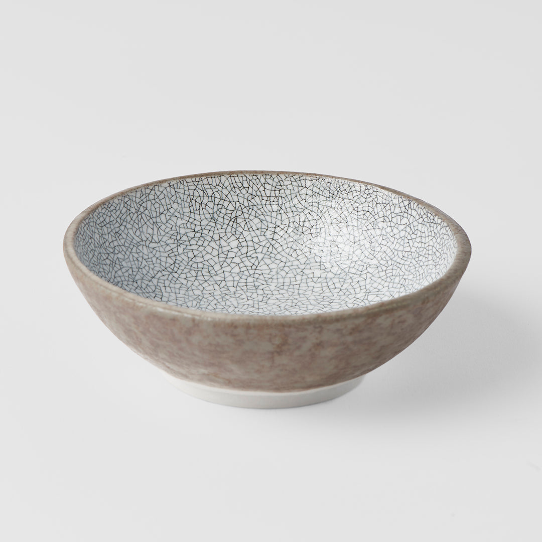 Crazed Grey Small Bowl 13cm