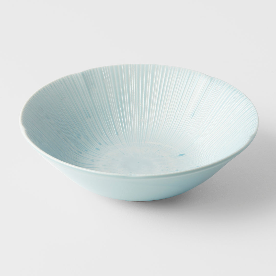 Ice Drift blue medium bowl 17cm