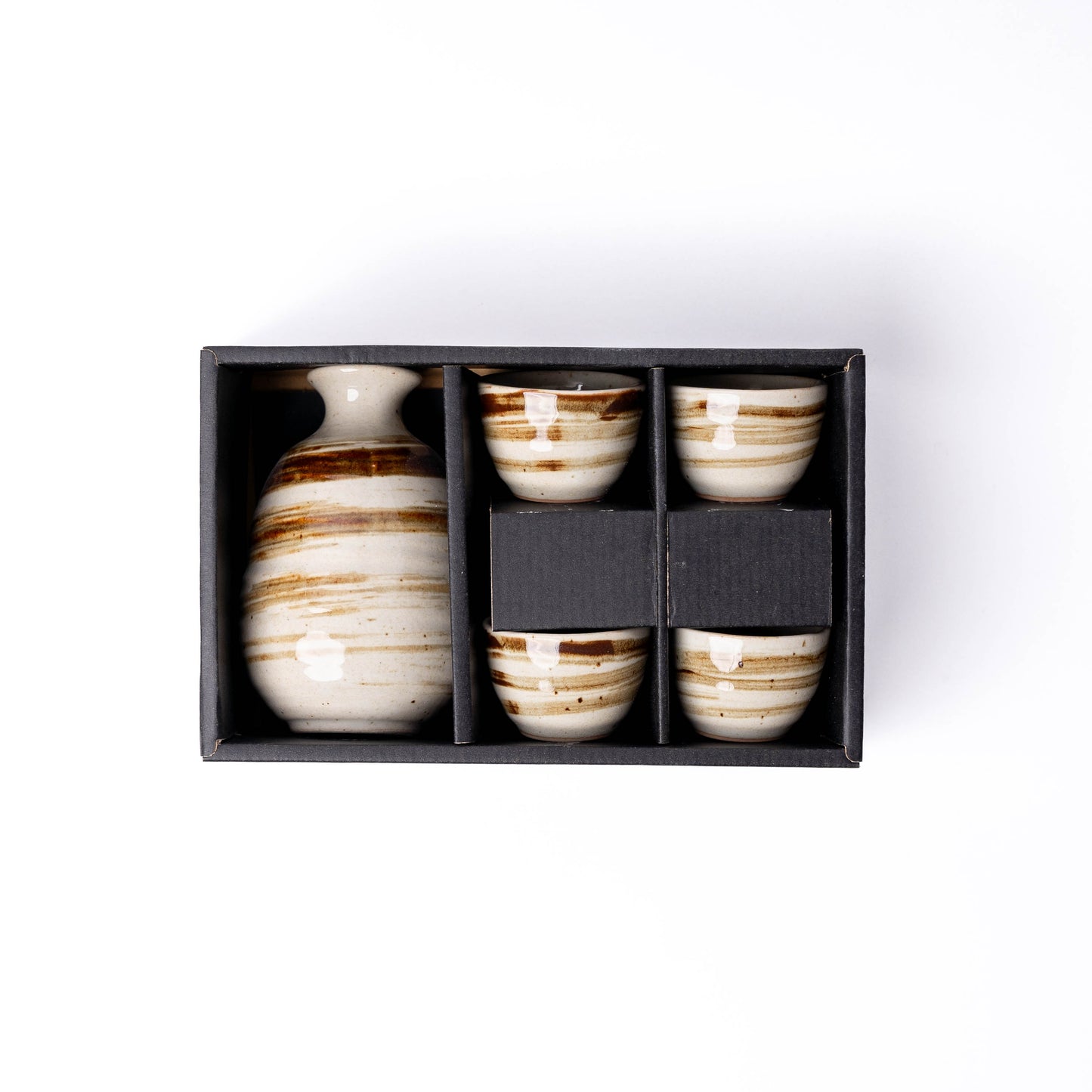 Gift Sake Set Wheat Glaze 280ml