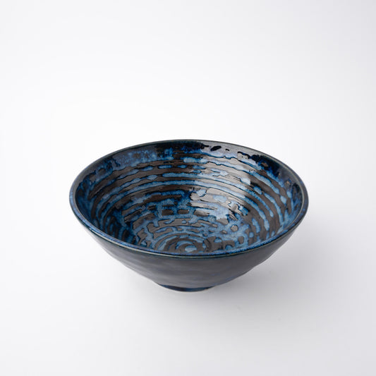 Copper Swirl udon bowl 20cm