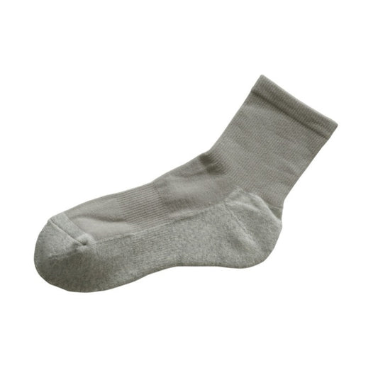 Cotton Cashmere Walking Socks - Light Gray