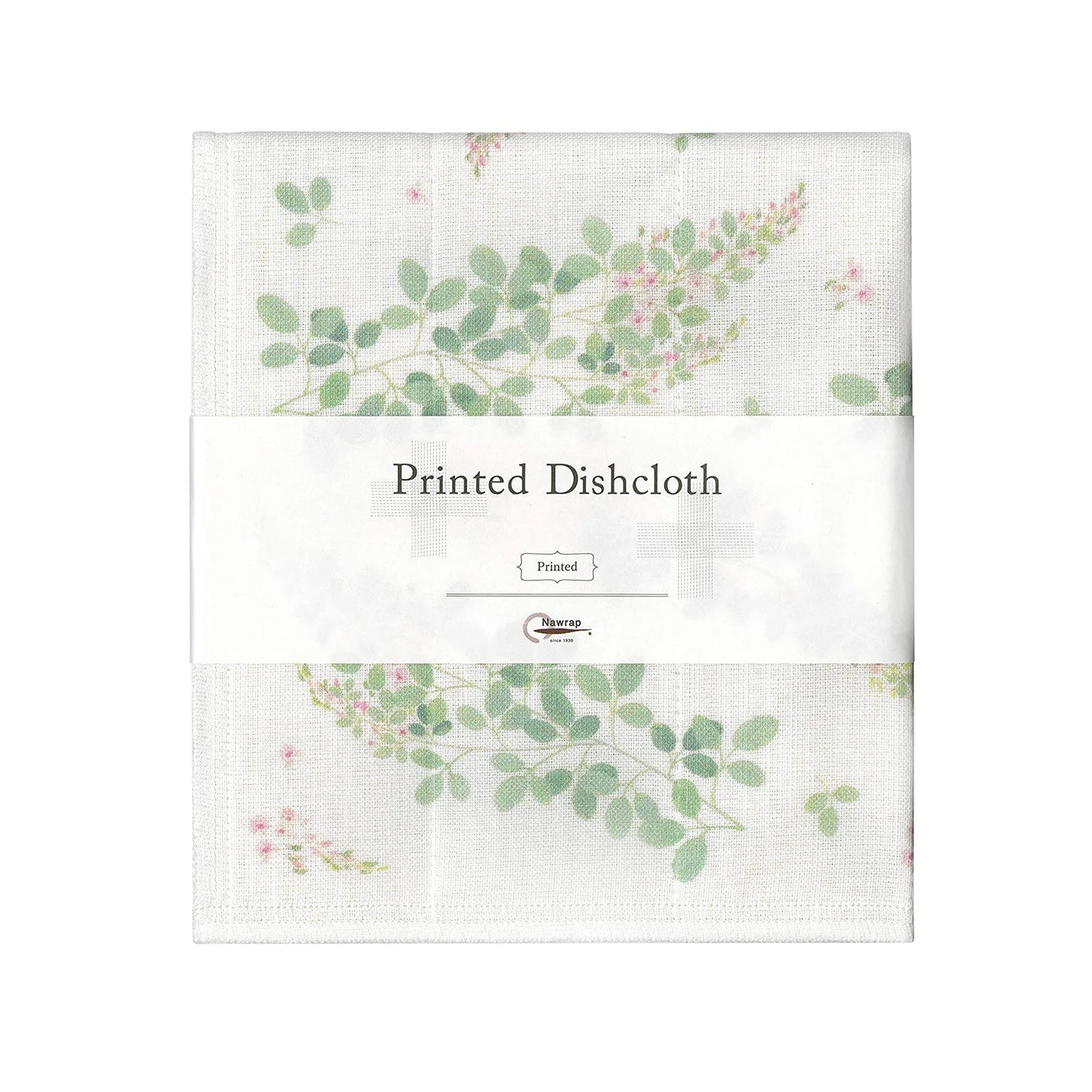 Printed Japanese Dishcloth - Japanese Bush Clover