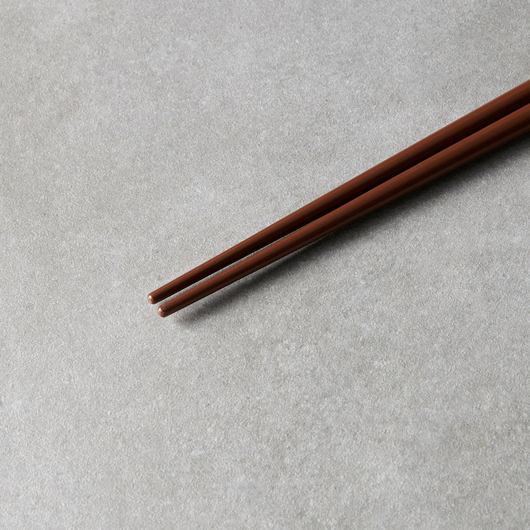 Chestnut With White Ends Chopsticks 23cm