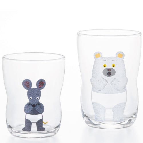 Pair 'Tupera' Underwear Bear & Mouse kids glasses boxed