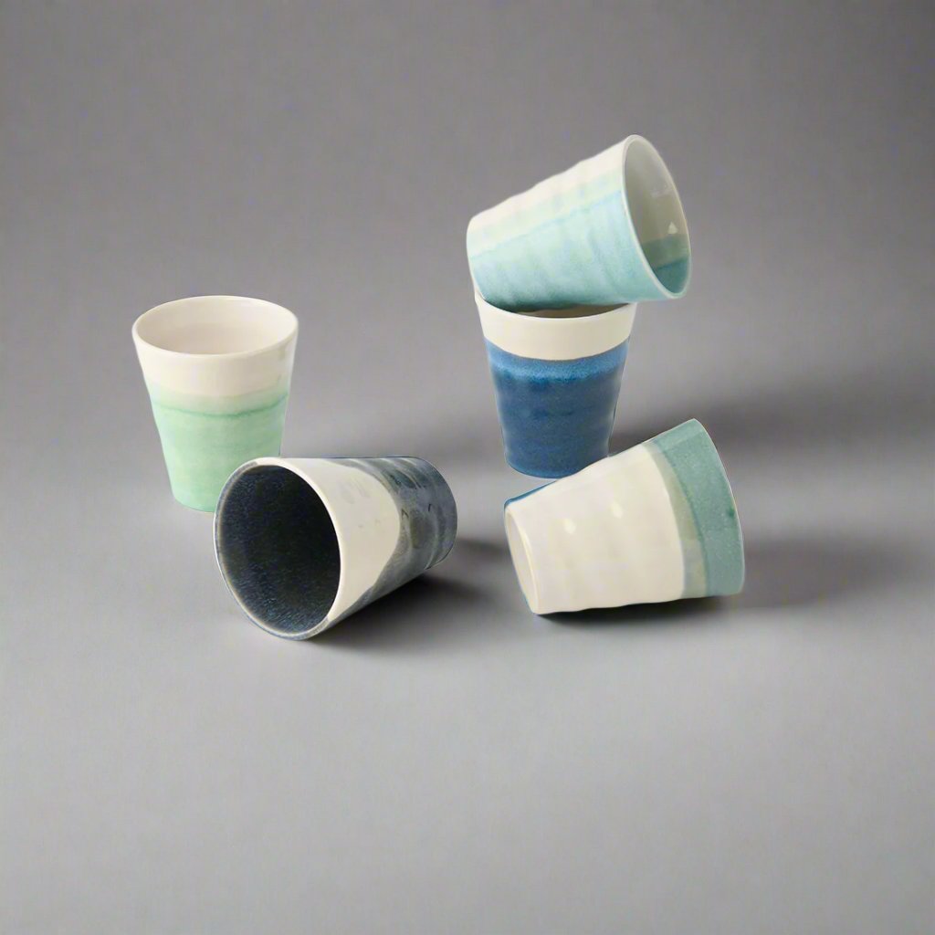 Gift Set Five Cups Seascape