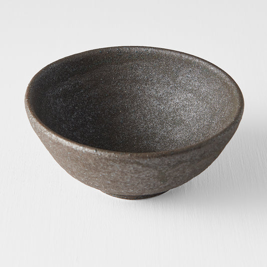 Egg-shaped stone slab bowl 13cm