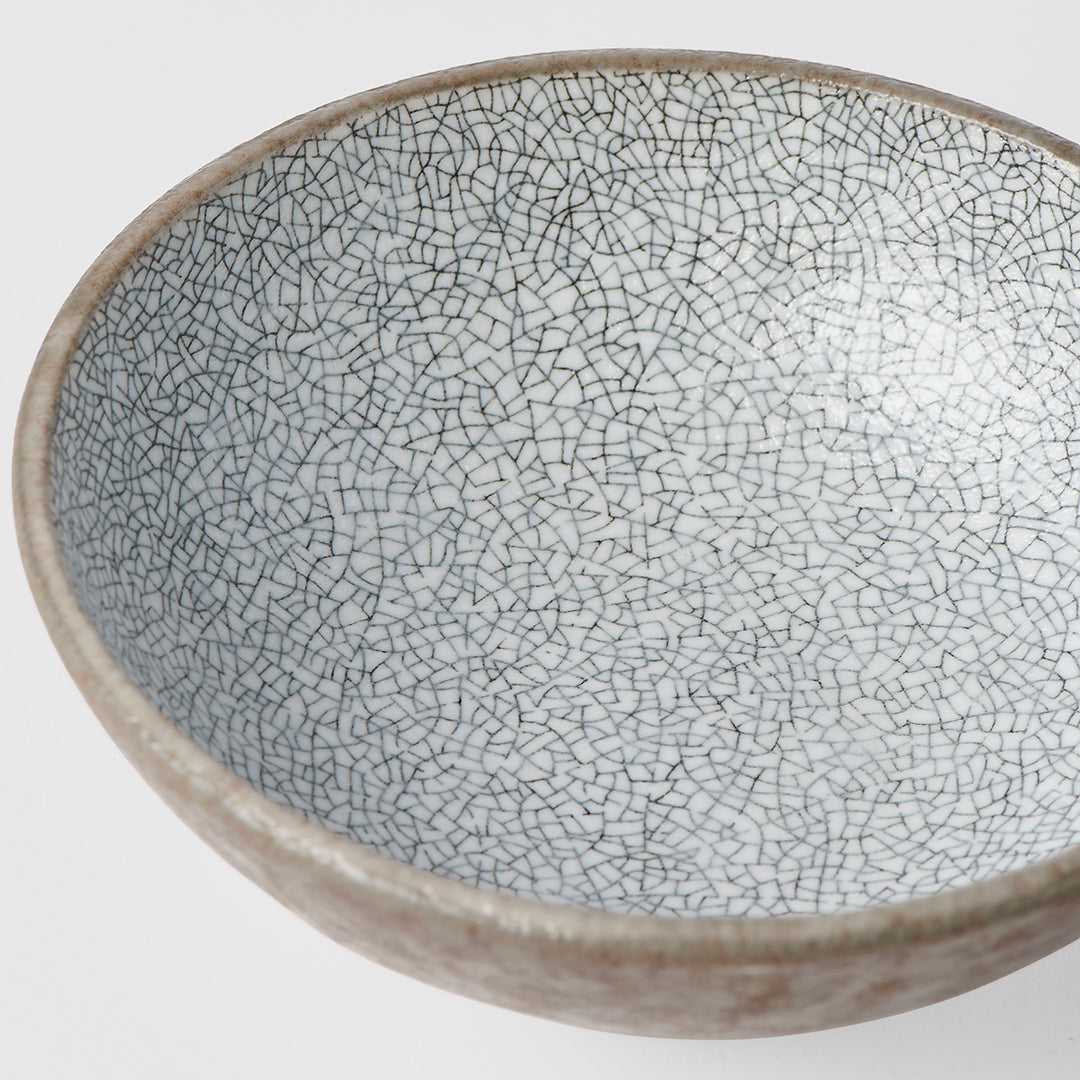 Crazed Grey Small Bowl 13cm