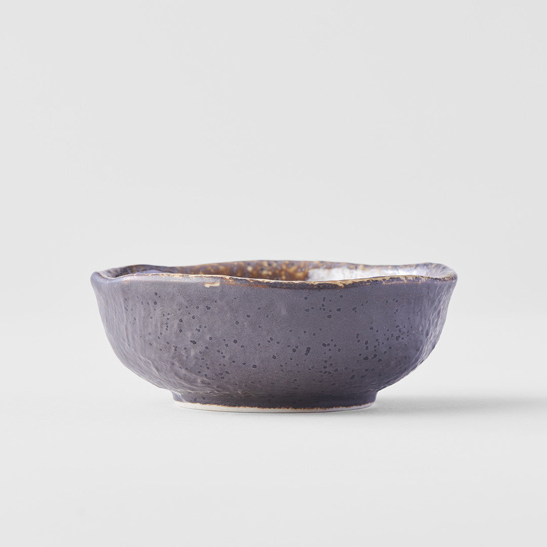 Akane Grey sauce dish 8cm