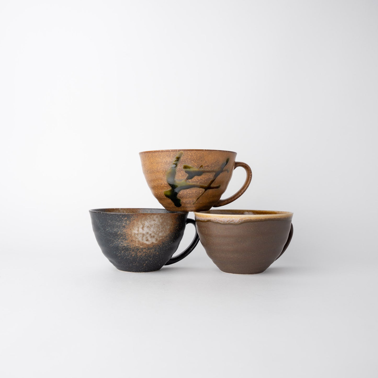 Gift Set Three Cups 380ml Desert Glazes