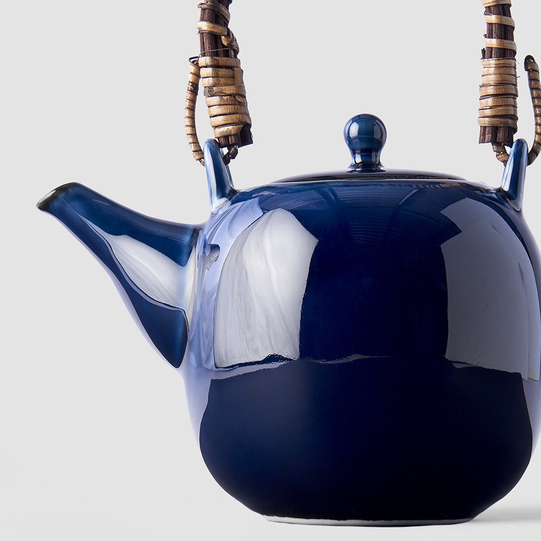 Teapot sapphire blue  11cm