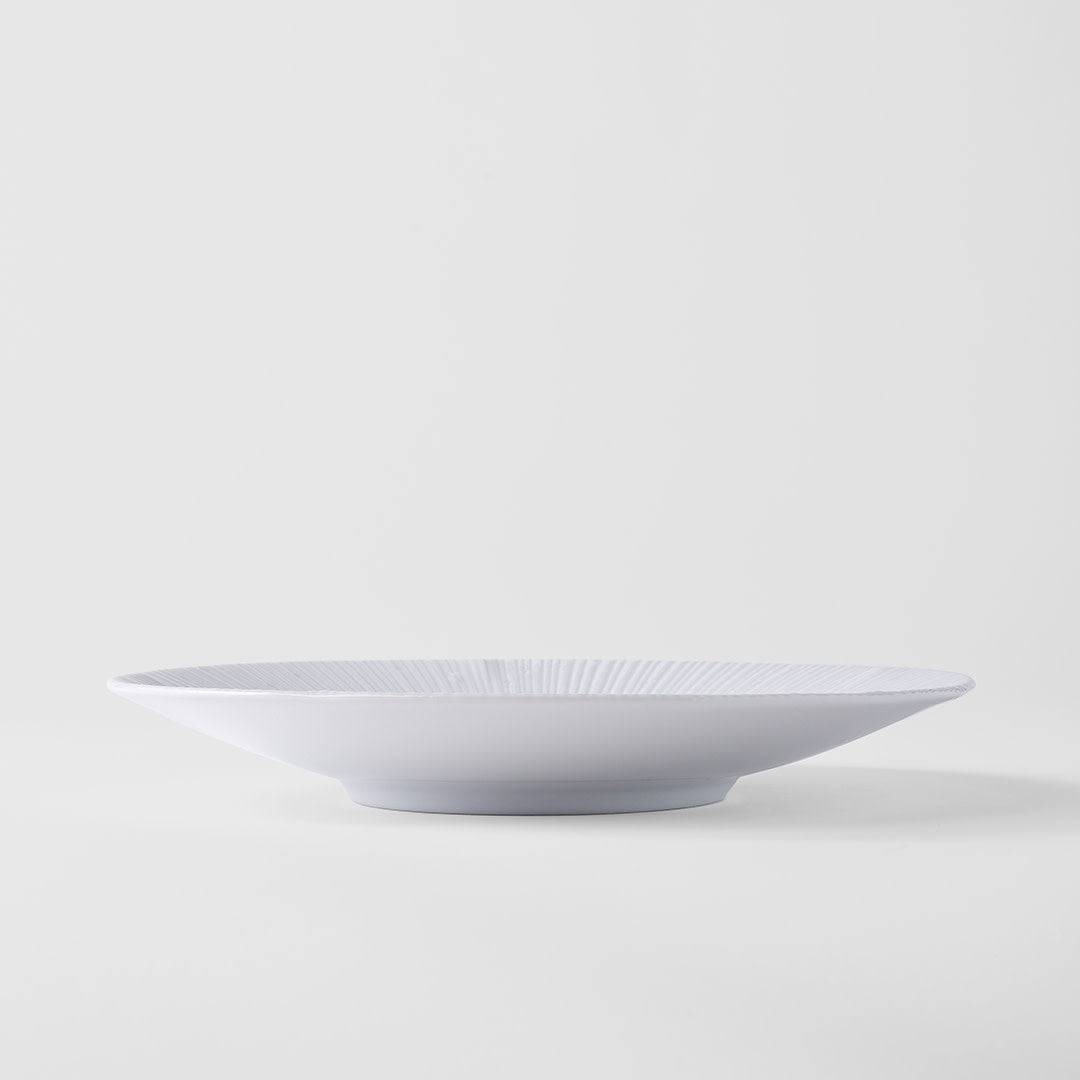 Ice Drift white dinner plate 24.5cm