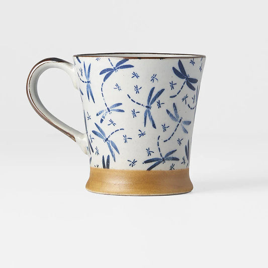 Dragonfly mug with handle 9cm