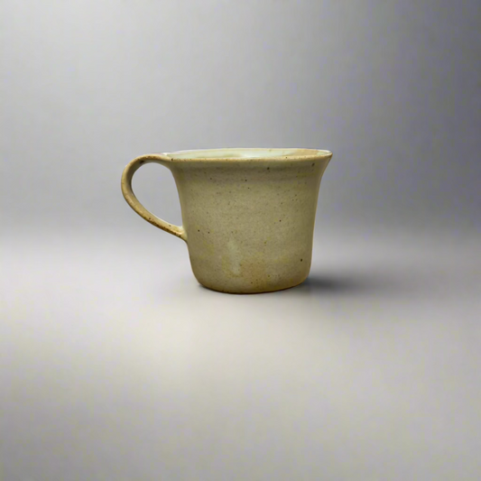 Cashew glaze swoop coffee cup 6.5cm