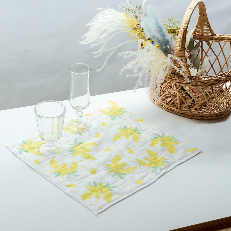 Printed Japanese Dishcloth - Japanese Bush Clover