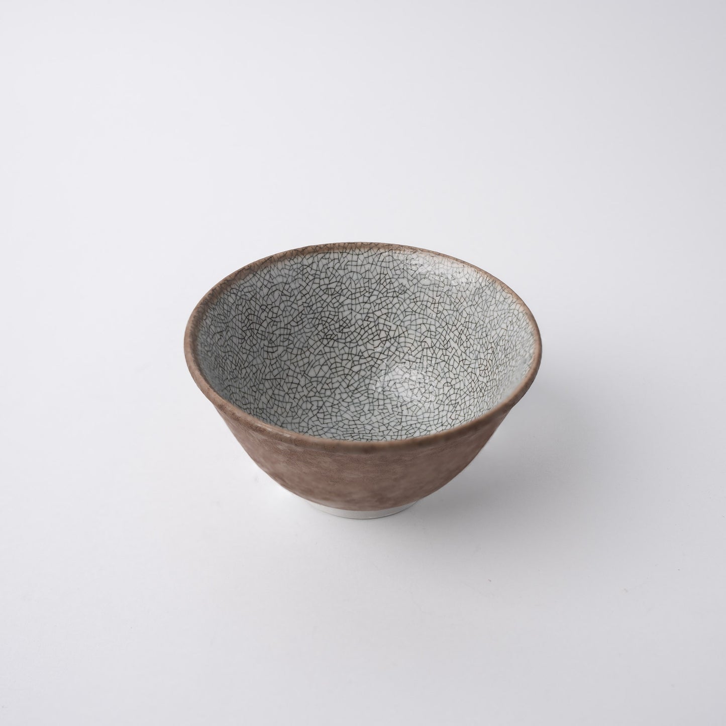 Crazed Grey Tall Bowl 11cm