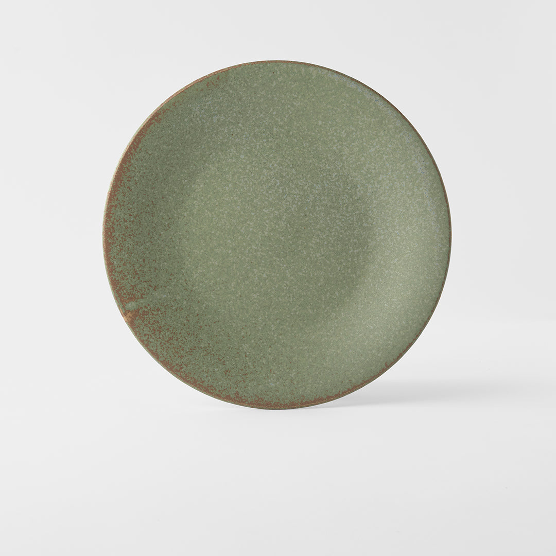 Green Fade Dinner Plate Large 28cm