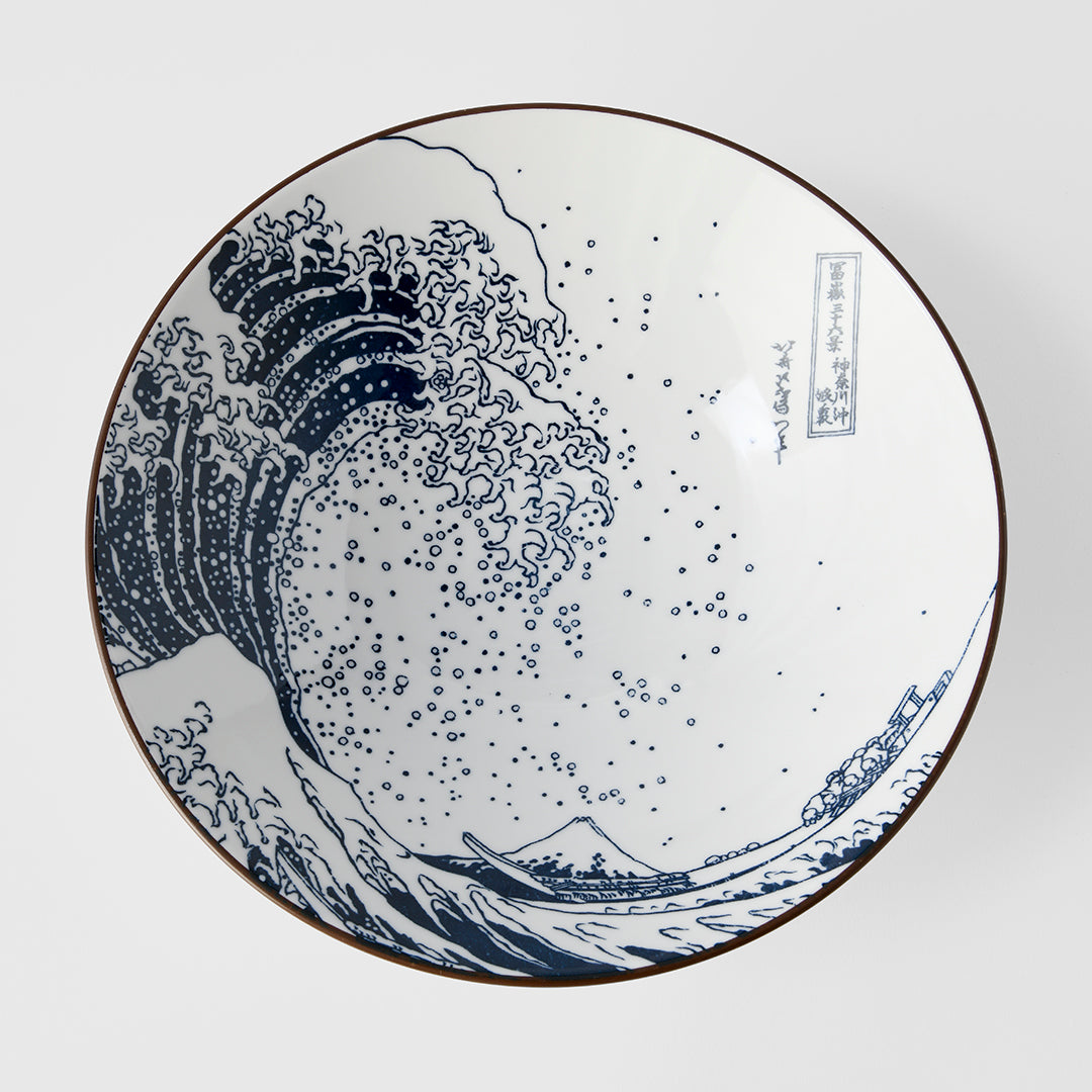 Great Wave ramen bowl