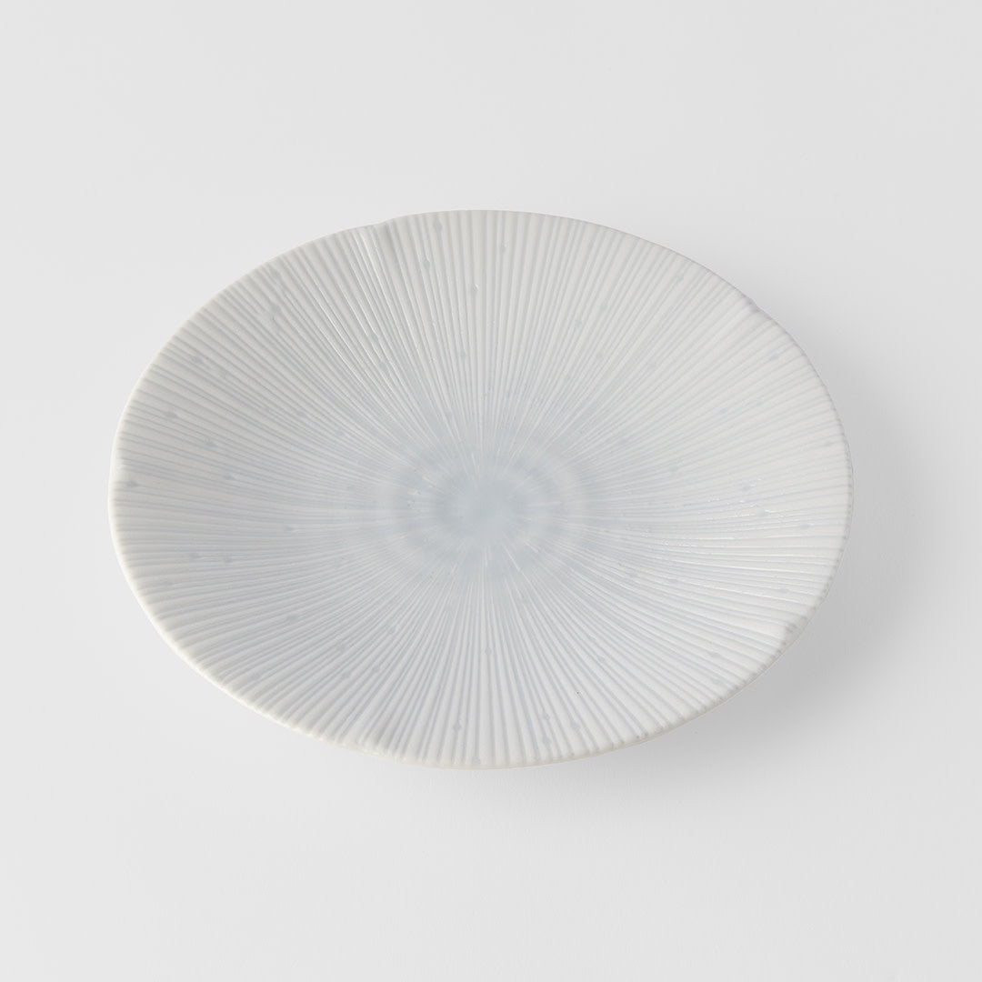 Ice Drift white side plate 22cm