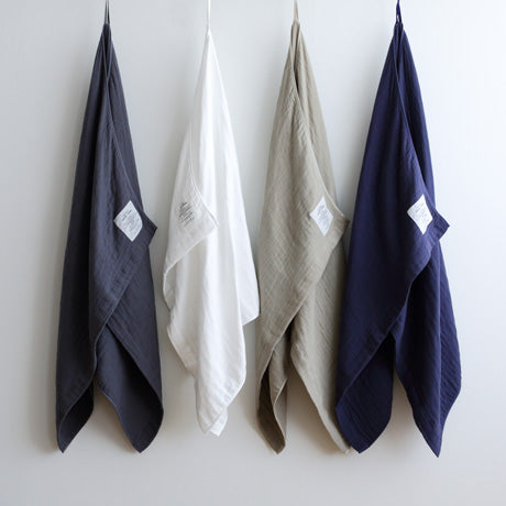 Shinto 2.5 ply gauze tea towel white