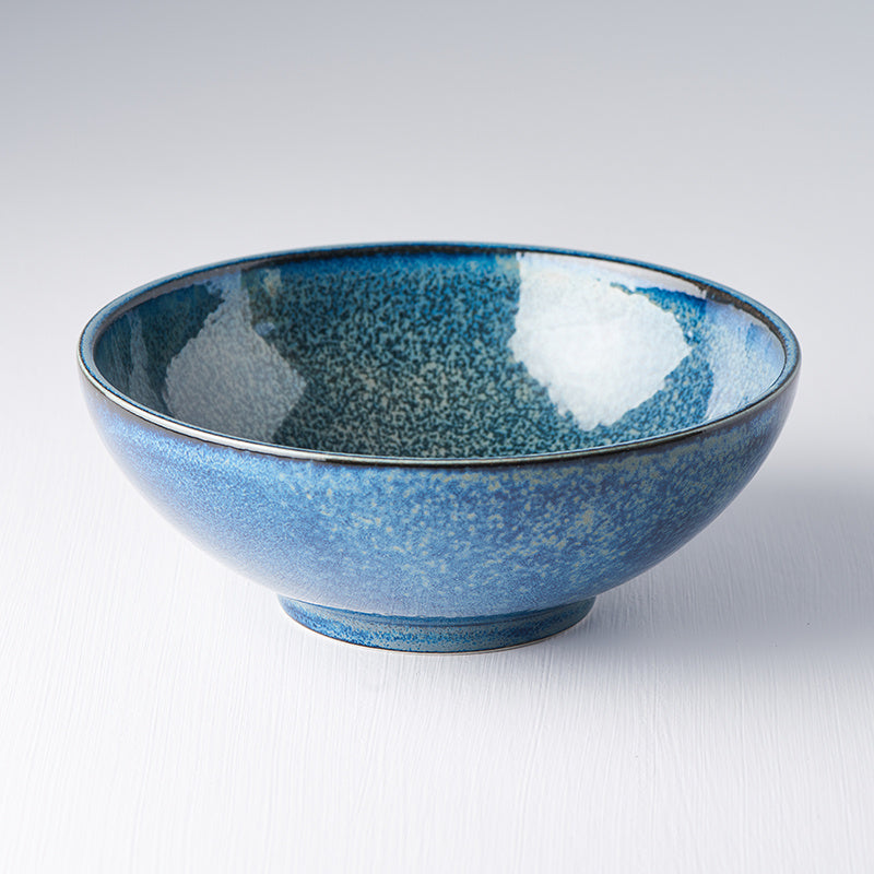 Indigo Blue bowl U-shape 21cm