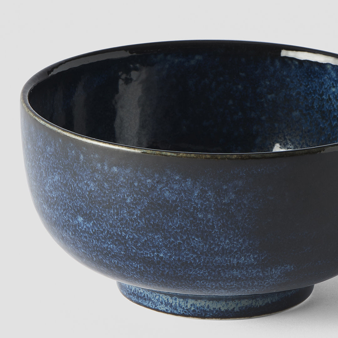 Indigo Blue U-shape bowl 16cm