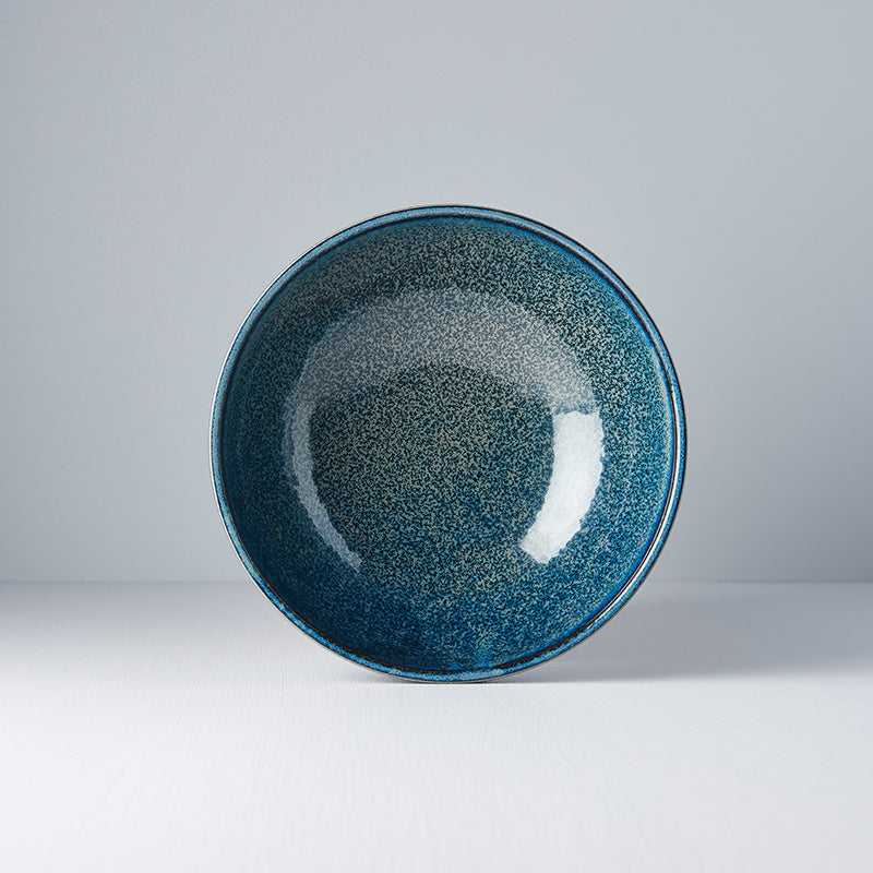 Indigo Blue bowl U-shape 21cm