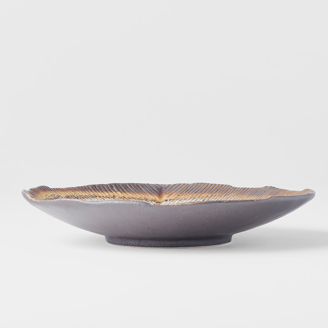 Akane Grey Open Bowl 25.5cm