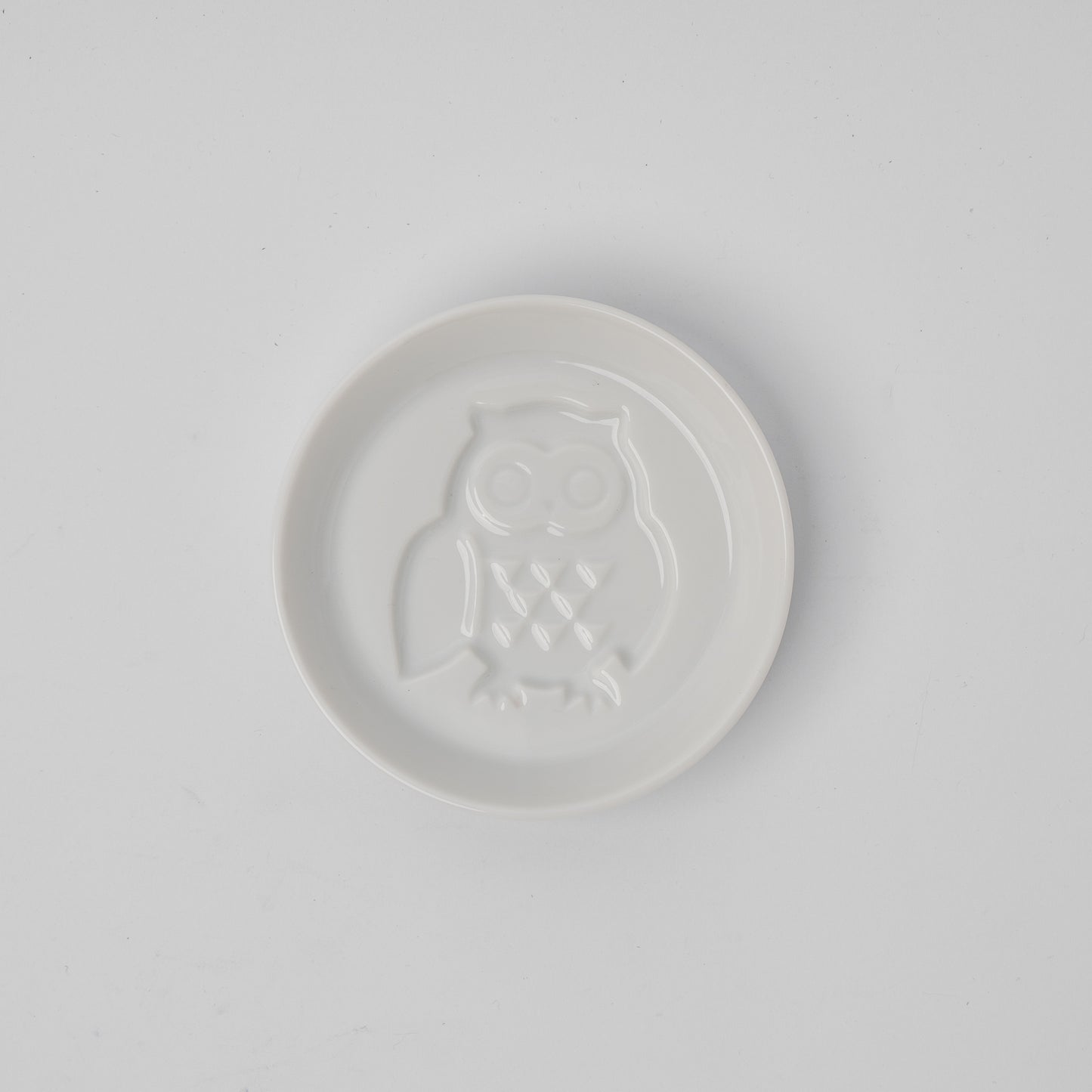 Silhouette Sauce Dish Owl 8.2cm