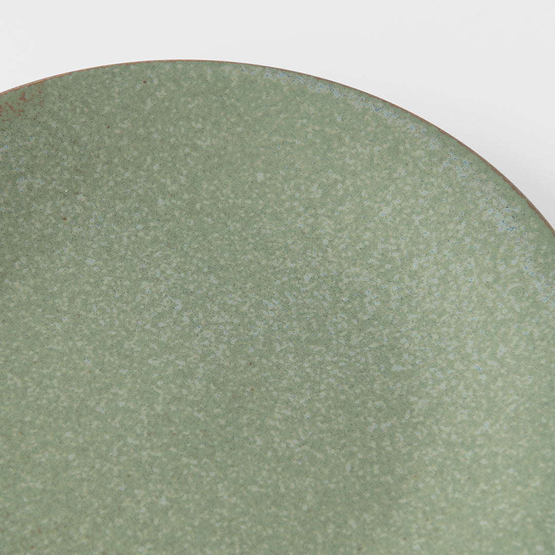 Green Fade Dinner Plate Large 28cm