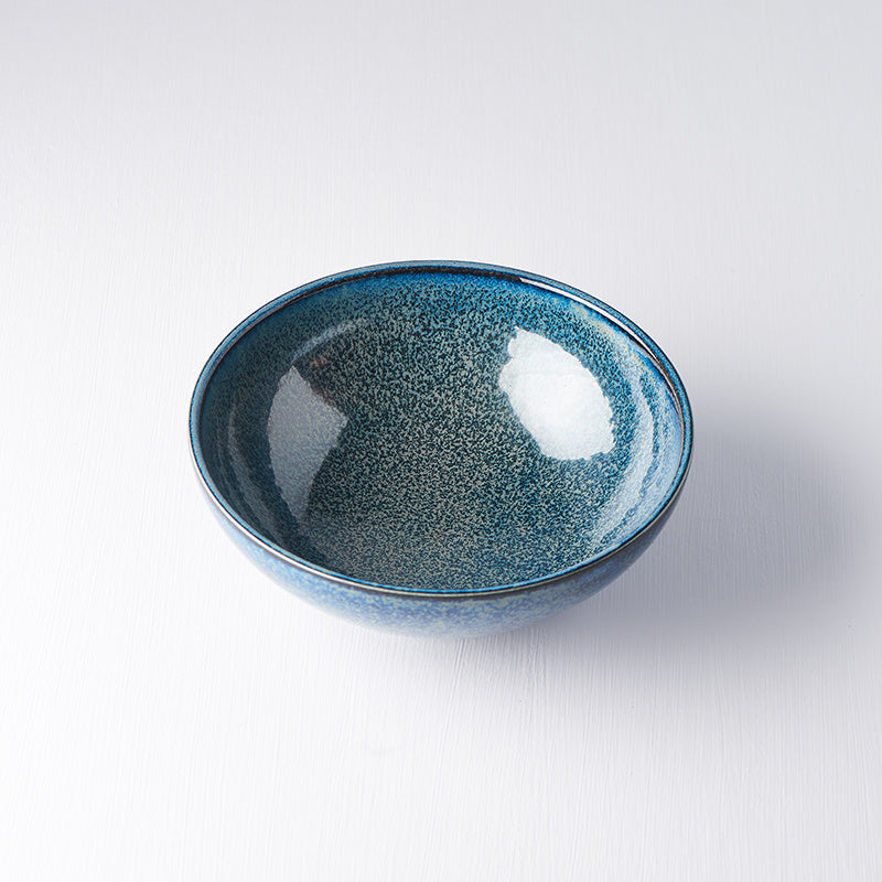 Indigo Blue bowl U-shape 21cm