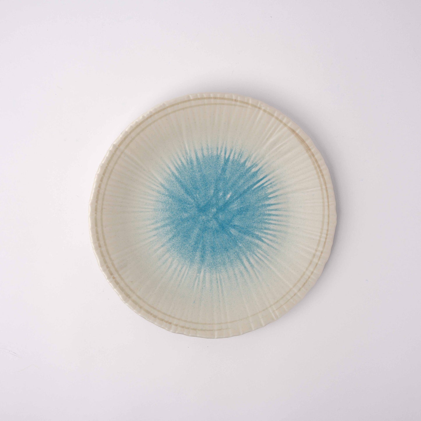 Okinawa Glaze Organic Plate 25cm