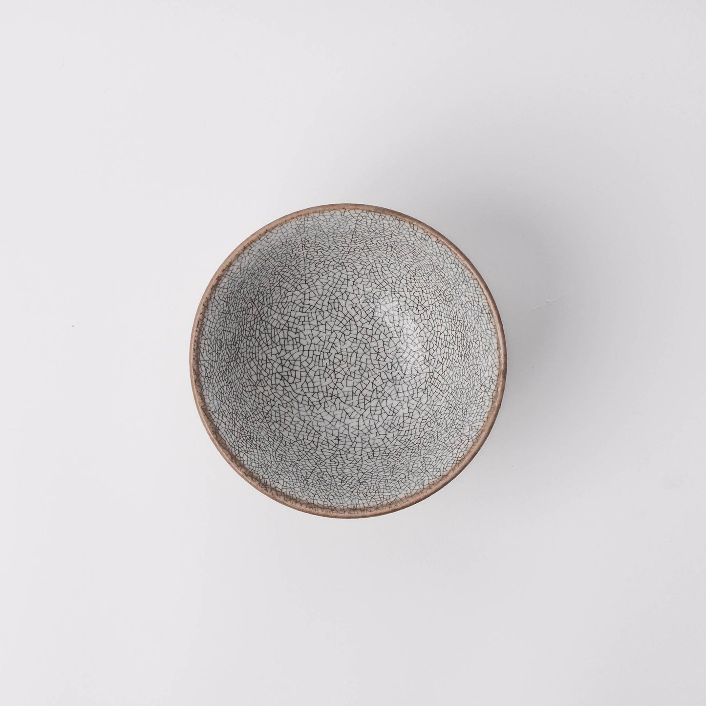 Crazed Grey Tall Bowl 11cm