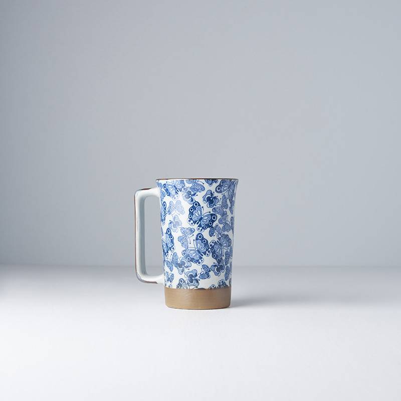 Butterfly mug with handle 13cm