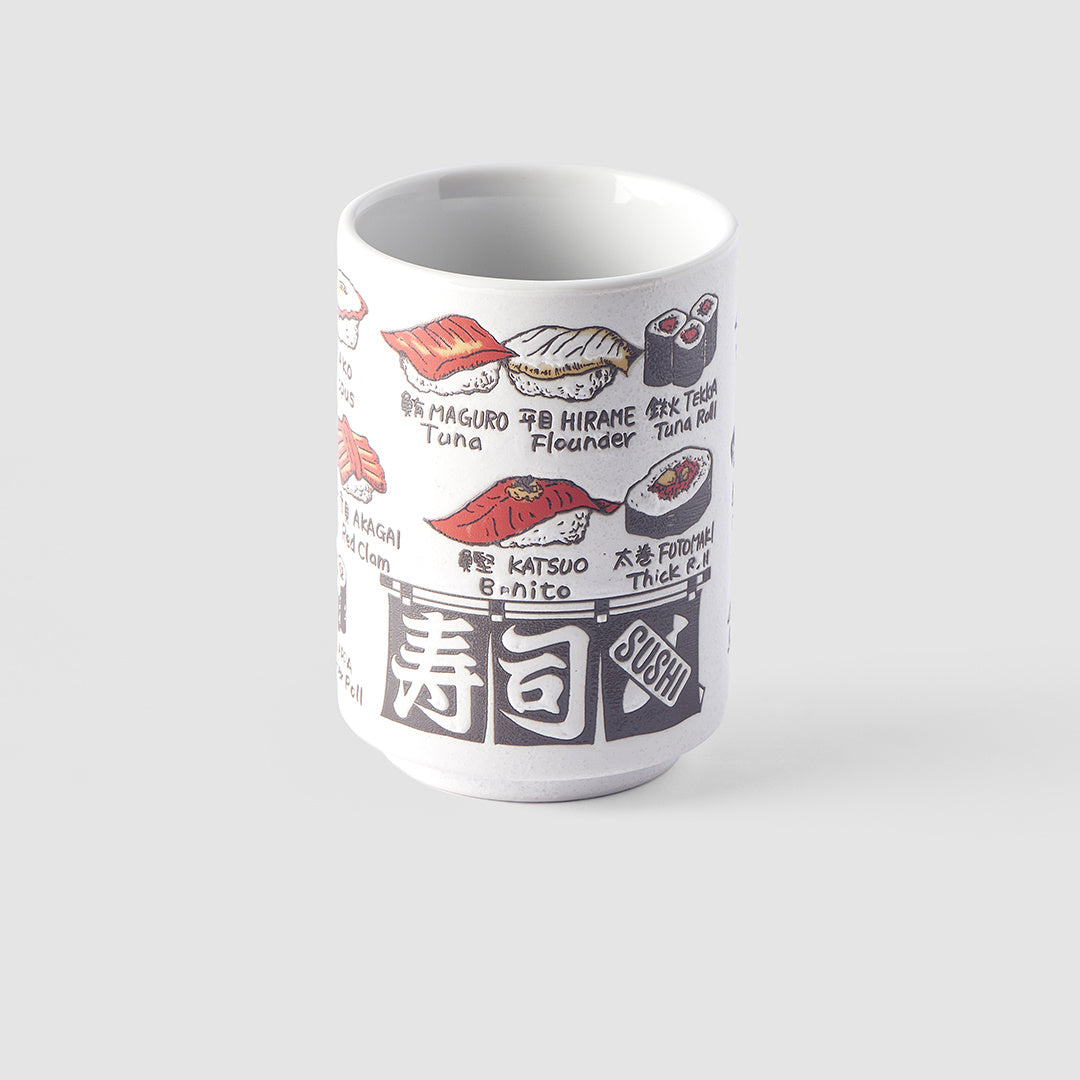 Sushi mug sushi pieces 10cm