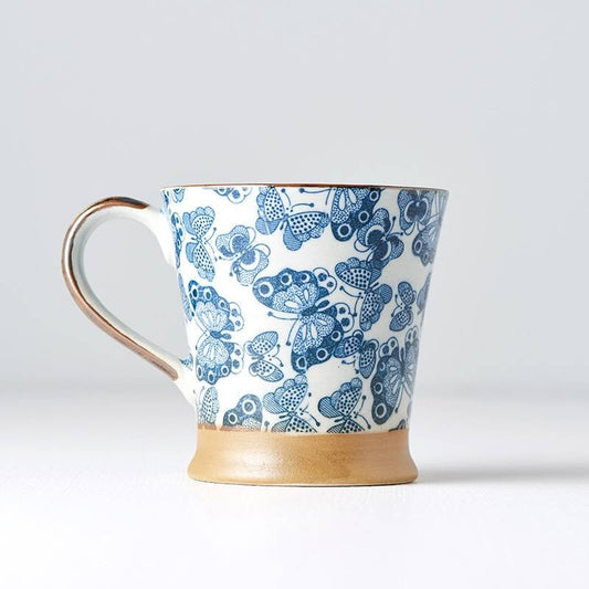 Butterfly mug with handle 9cm