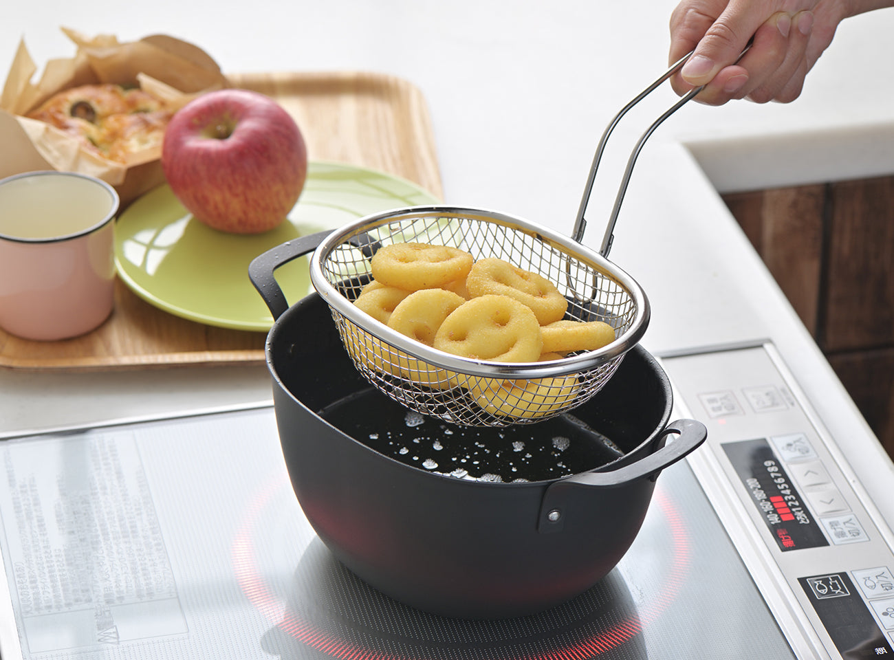 Aikata Stainless Steel Frying Colander