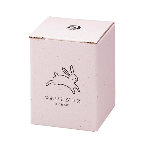 Small 'Hide & Seek' Rabbit kids glass boxed 7.5cm