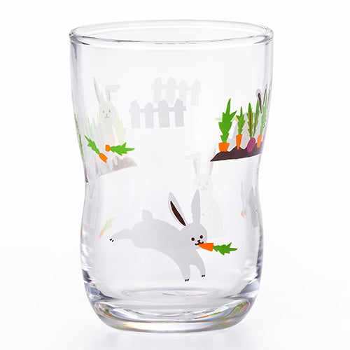 Medium 'Hide & Seek' Rabbit kids glass boxed 9cm