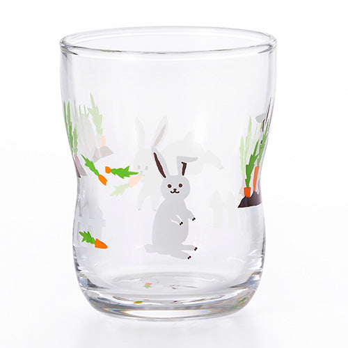 Small 'Hide & Seek' Rabbit kids glass boxed 7.5cm