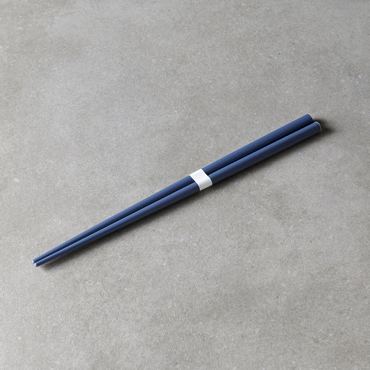 Navy Blue & White Chopsticks 23cm