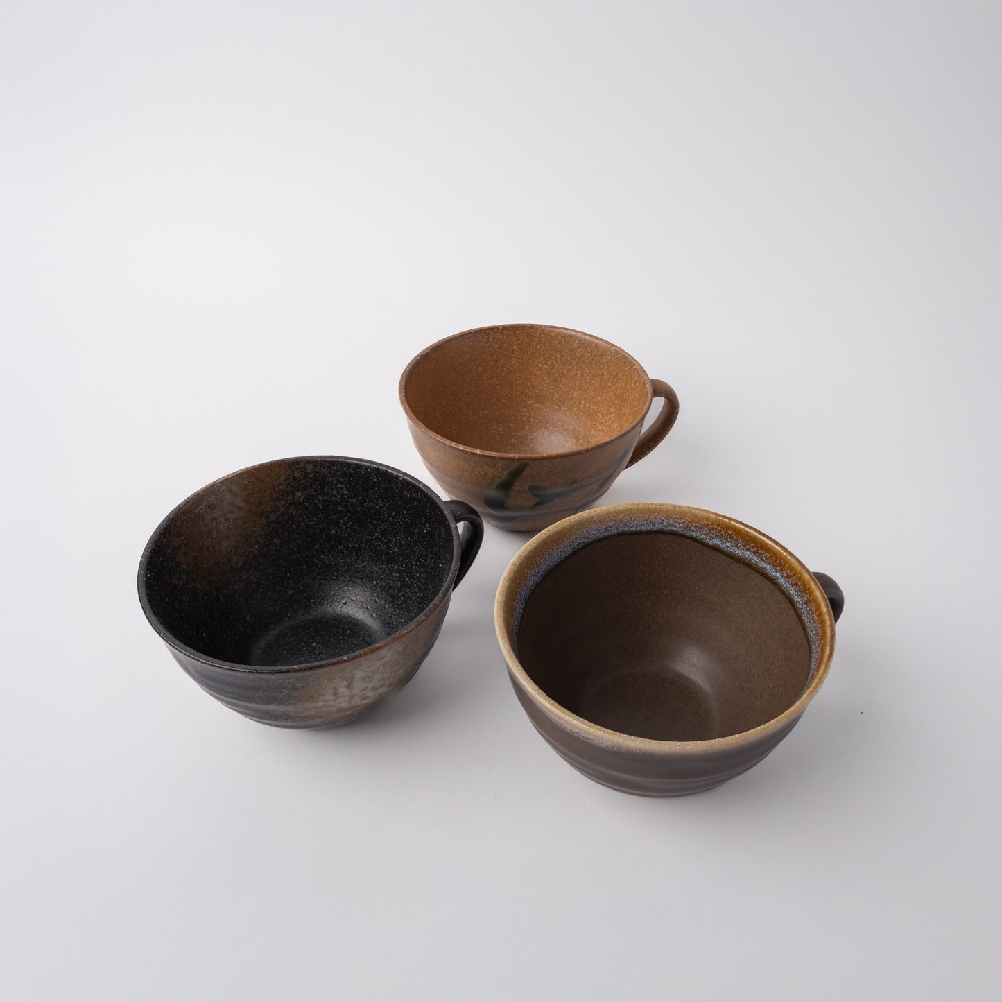 Gift Set Three Cups 380ml Desert Glazes