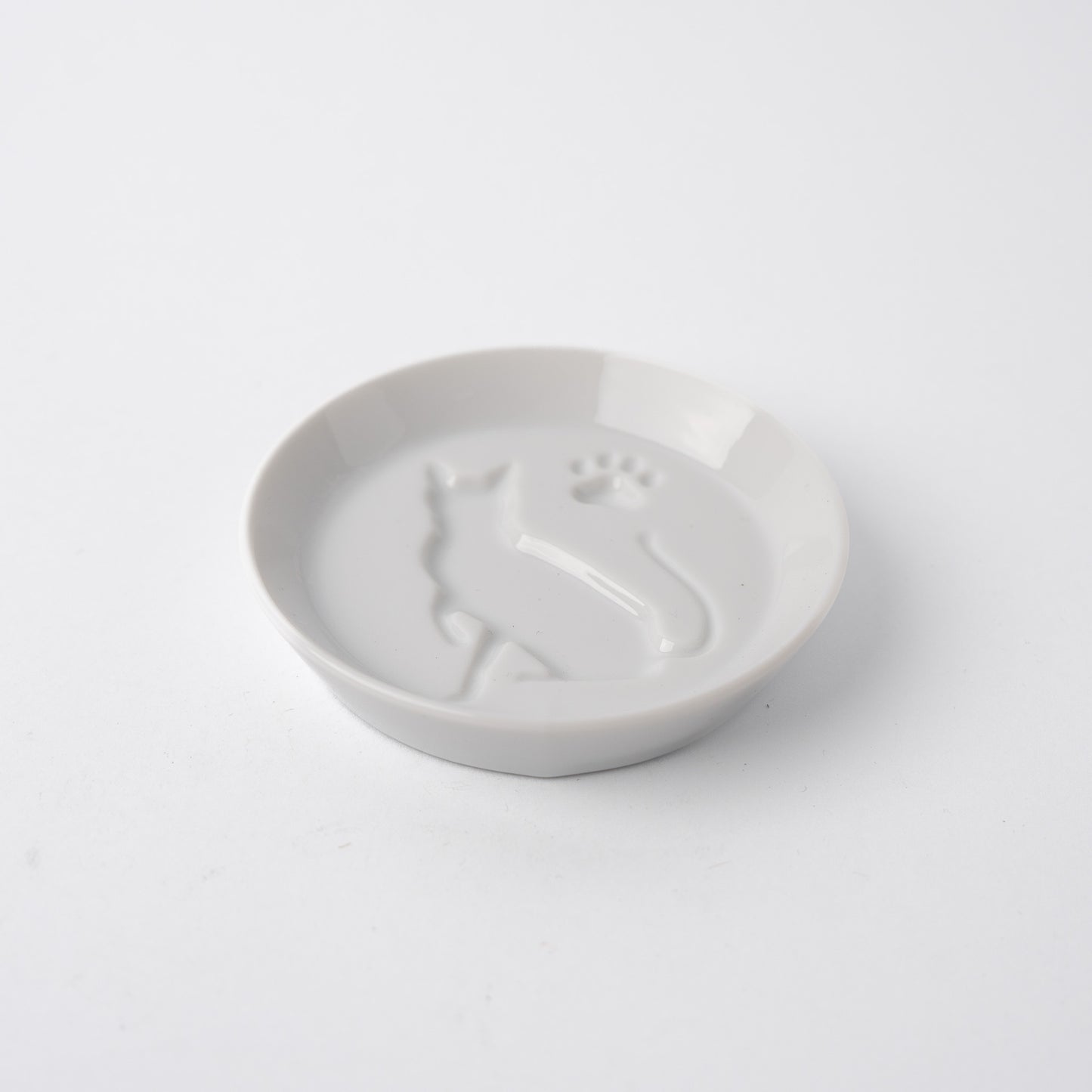 Silhouette Sauce Dish Cat 8.2cm