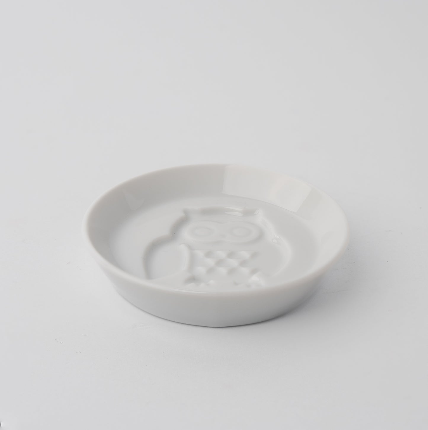 Silhouette Sauce Dish Owl 8.2cm